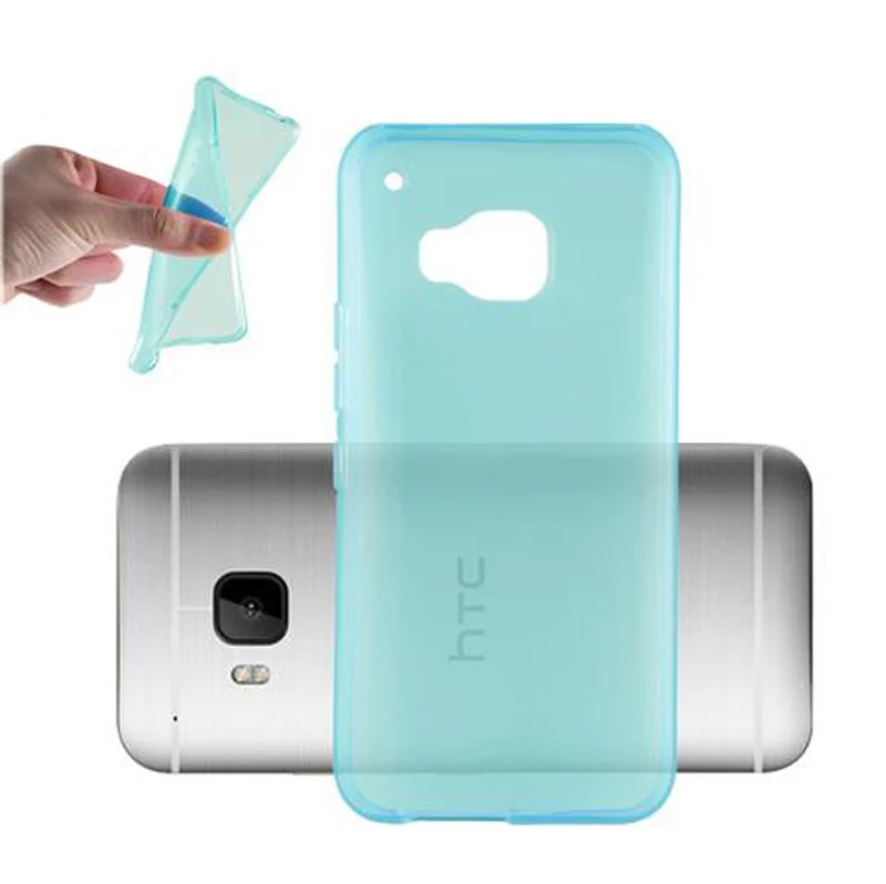Cadorabo Hülle kompatibel mit HTC ONE M9 Schutzhülle aus flexiblem TPU Silikon