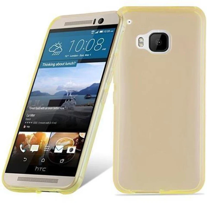 Cadorabo Hülle kompatibel mit HTC ONE M9 Schutzhülle aus flexiblem TPU Silikon