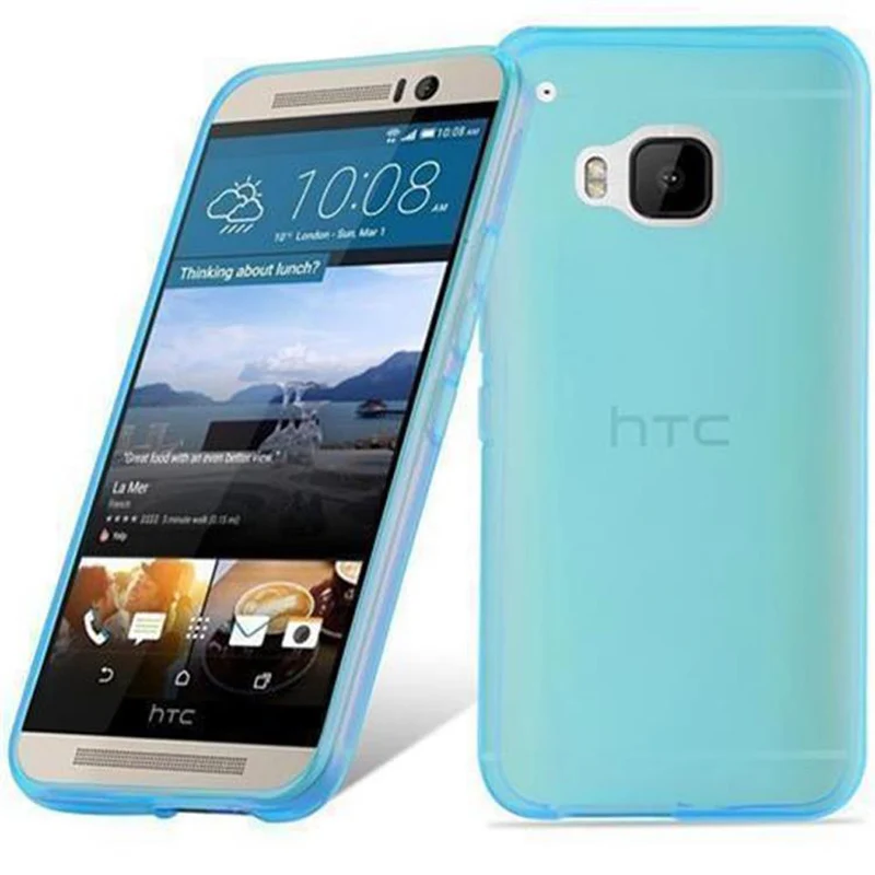 Cadorabo Hülle kompatibel mit HTC ONE M9 Schutzhülle aus flexiblem TPU Silikon