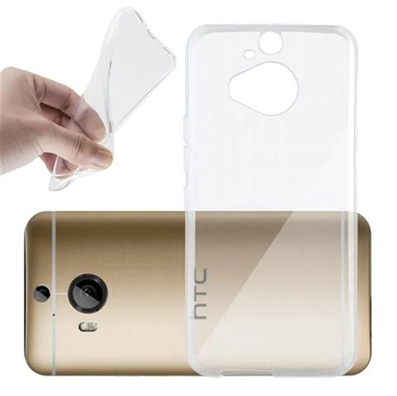 Cadorabo Hülle kompatibel mit HTC ONE M9 PLUS / ONE ME Schutzhülle aus flexiblem TPU Silikon