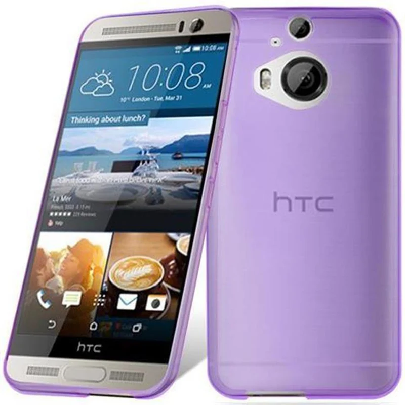 Cadorabo Hülle kompatibel mit HTC ONE M9 PLUS / ONE ME Schutzhülle aus flexiblem TPU Silikon