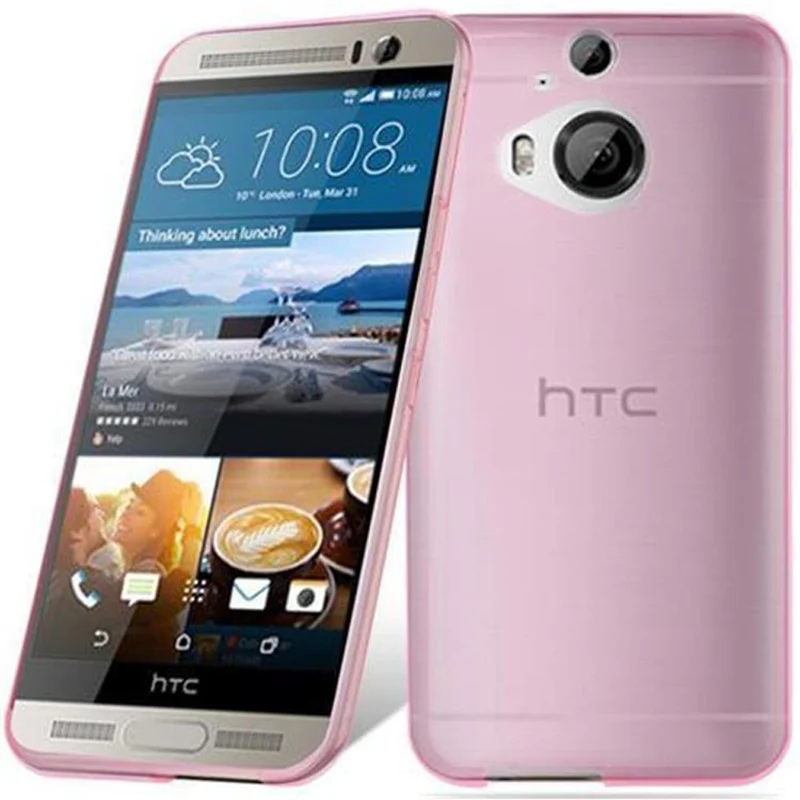 Cadorabo Hülle kompatibel mit HTC ONE M9 PLUS / ONE ME Schutzhülle aus flexiblem TPU Silikon