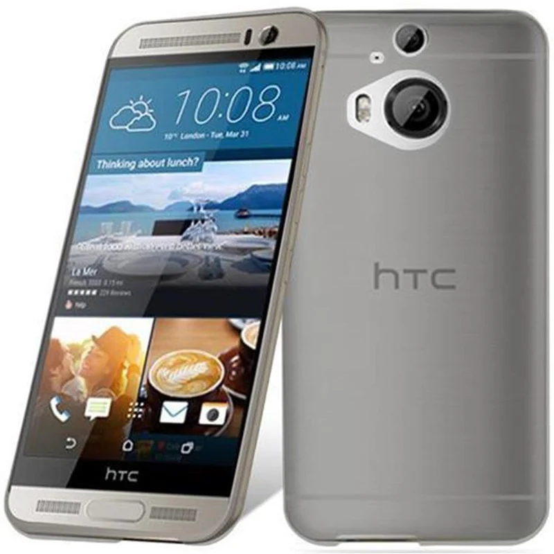 Cadorabo Hülle kompatibel mit HTC ONE M9 PLUS / ONE ME Schutzhülle aus flexiblem TPU Silikon