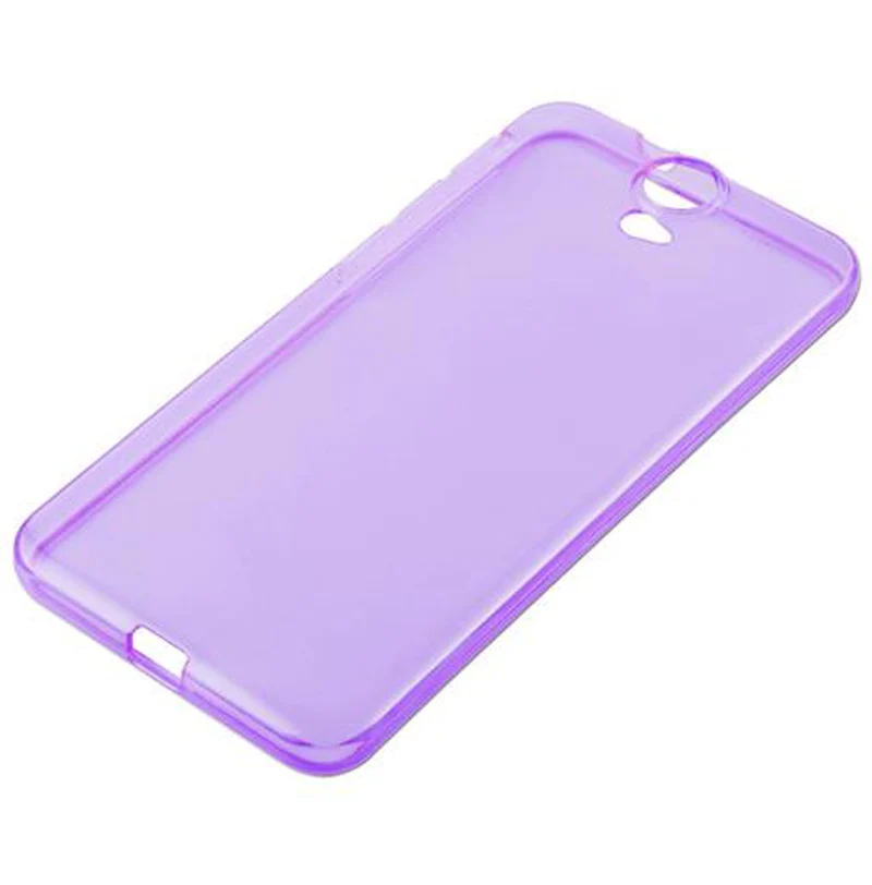 Cadorabo Hülle kompatibel mit HTC ONE E9 Schutzhülle aus flexiblem TPU Silikon