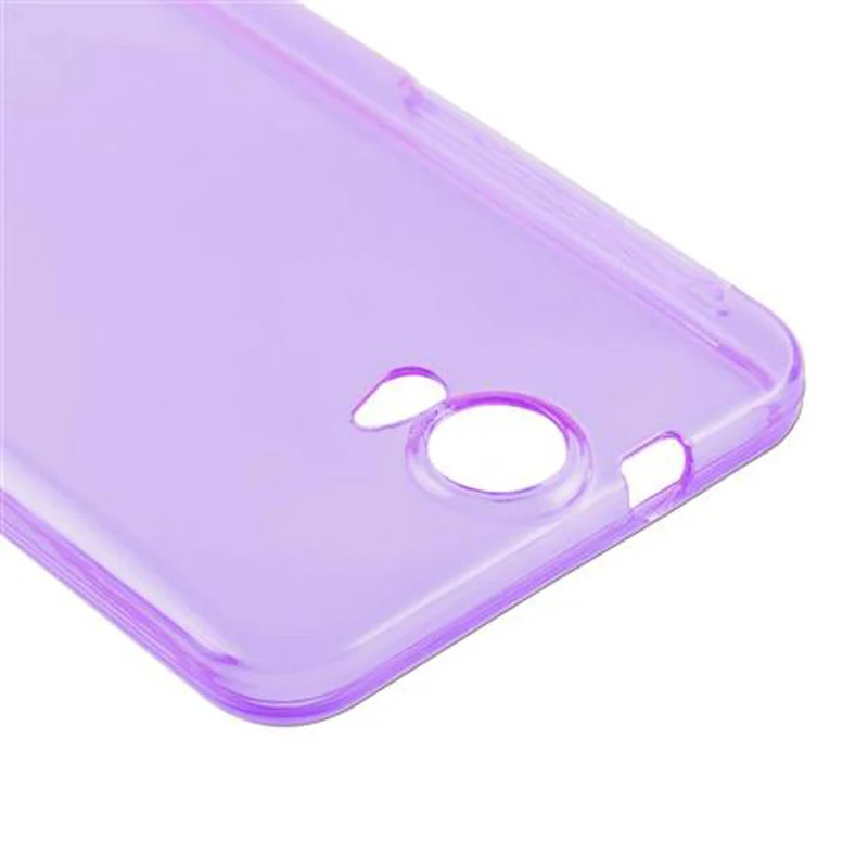 Cadorabo Hülle kompatibel mit HTC ONE E9 Schutzhülle aus flexiblem TPU Silikon