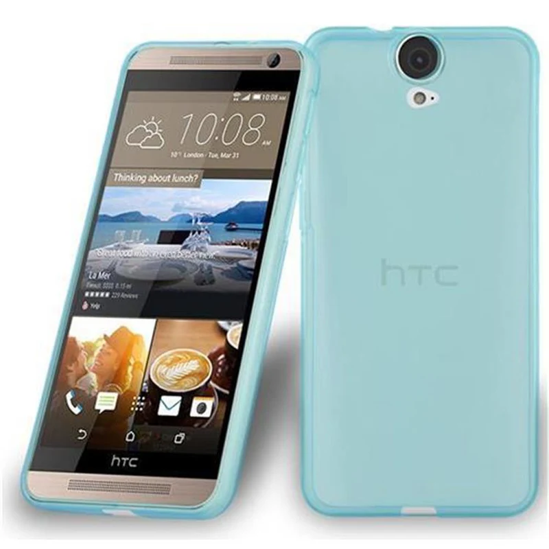 Cadorabo Hülle kompatibel mit HTC ONE E9 Schutzhülle aus flexiblem TPU Silikon