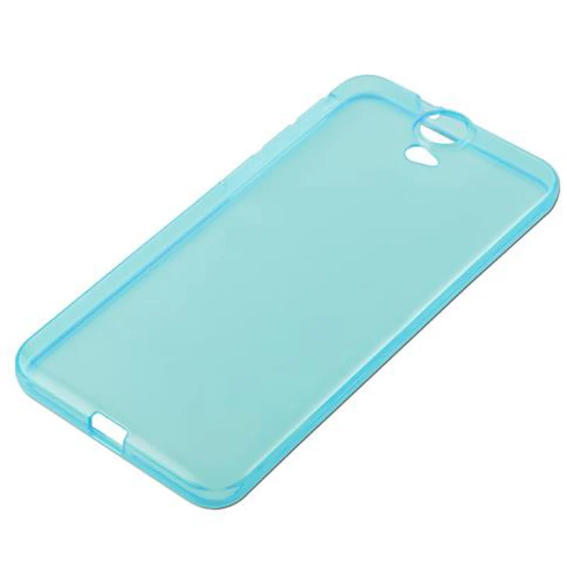 Cadorabo Hülle kompatibel mit HTC ONE E9 Schutzhülle aus flexiblem TPU Silikon