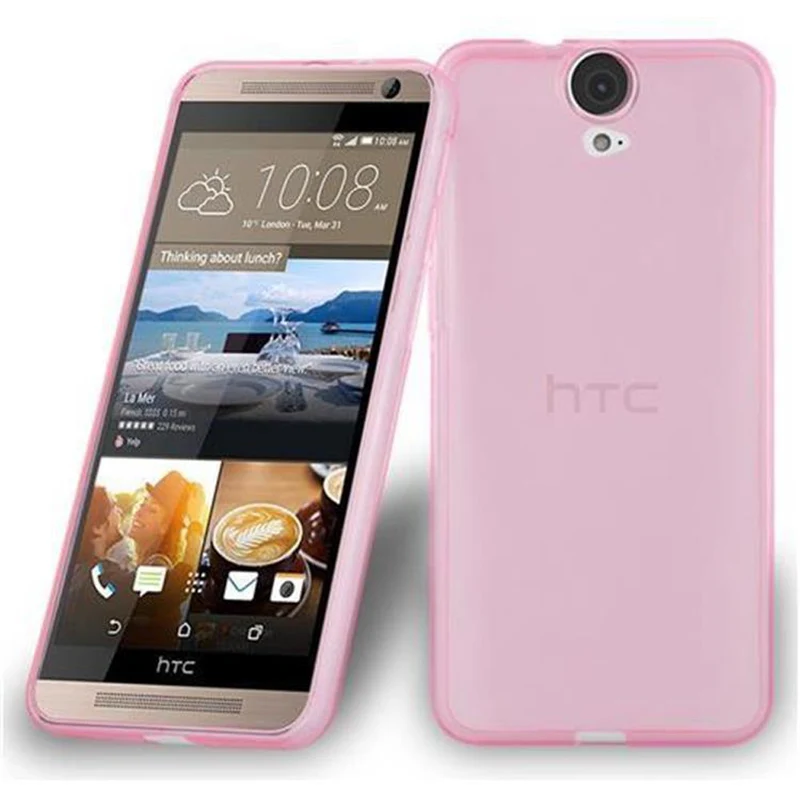 Cadorabo Hülle kompatibel mit HTC ONE E9 Schutzhülle aus flexiblem TPU Silikon