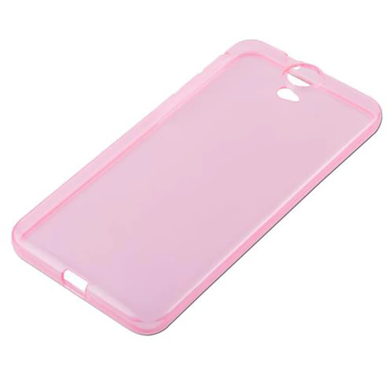 Cadorabo Hülle kompatibel mit HTC ONE E9 Schutzhülle aus flexiblem TPU Silikon