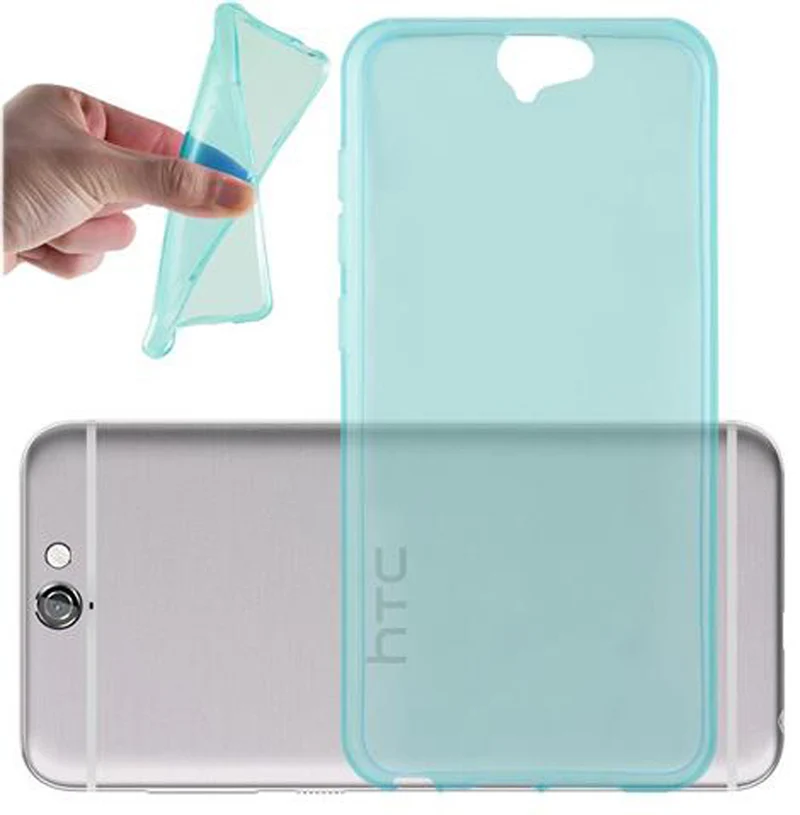 Cadorabo Hülle kompatibel mit HTC ONE A9 Schutzhülle aus flexiblem TPU Silikon