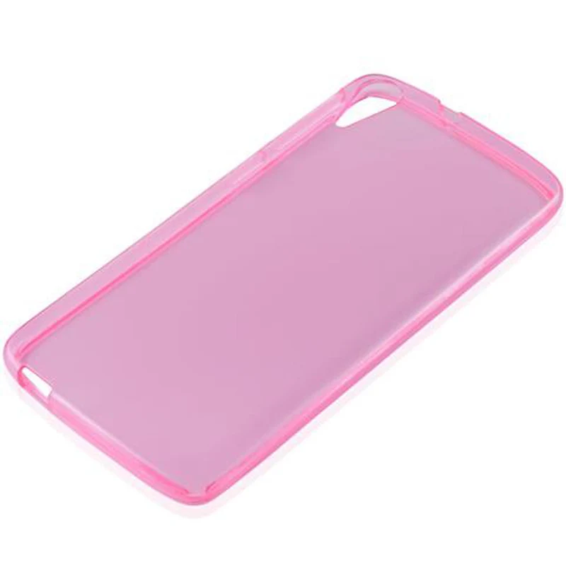 Cadorabo Hülle kompatibel mit HTC Desire 828 Schutzhülle aus flexiblem TPU Silikon
