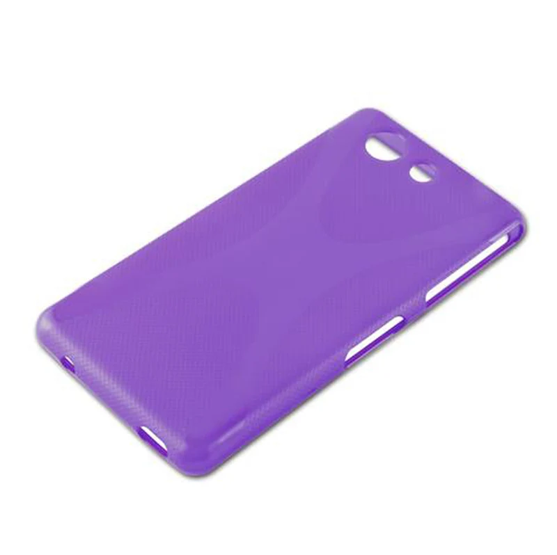 Cadorabo Hülle kompatibel mit Sony Xperia Z4 MINI / Z3 PLUS COMPACT Schutzhülle aus flexiblem TPU Silikon