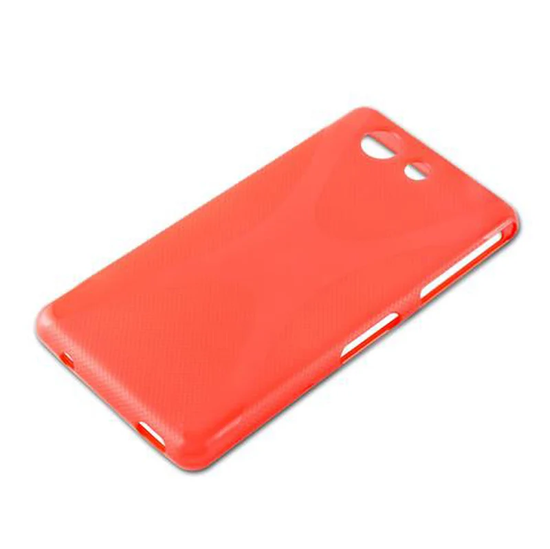 Cadorabo Hülle kompatibel mit Sony Xperia Z4 MINI / Z3 PLUS COMPACT Schutzhülle aus flexiblem TPU Silikon