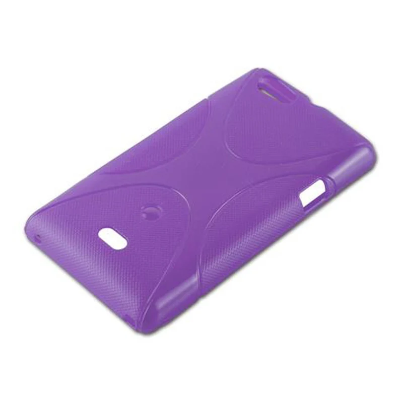 Cadorabo Hülle kompatibel mit Sony Xperia MIRO Schutzhülle aus flexiblem TPU Silikon