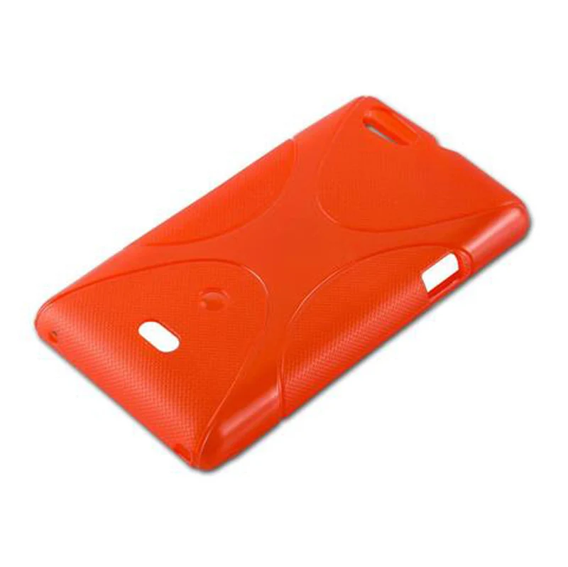Cadorabo Hülle kompatibel mit Sony Xperia MIRO Schutzhülle aus flexiblem TPU Silikon