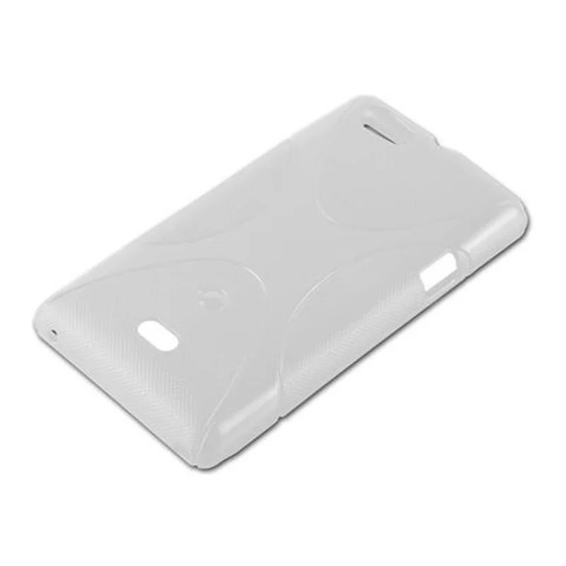 Cadorabo Hülle kompatibel mit Sony Xperia MIRO Schutzhülle aus flexiblem TPU Silikon