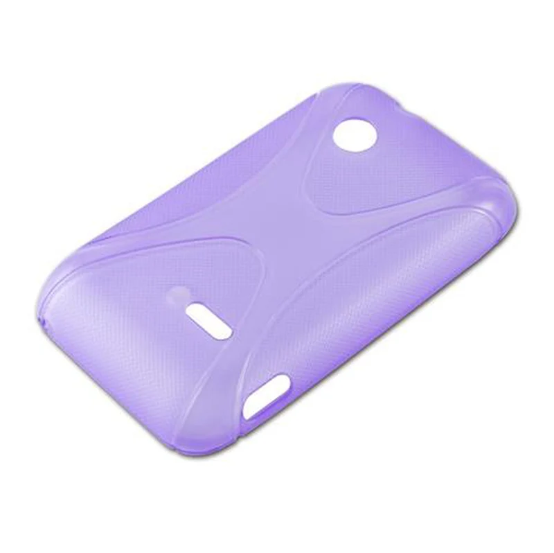 Cadorabo Hülle kompatibel mit Sony Xperia TIPO Schutzhülle aus flexiblem TPU Silikon