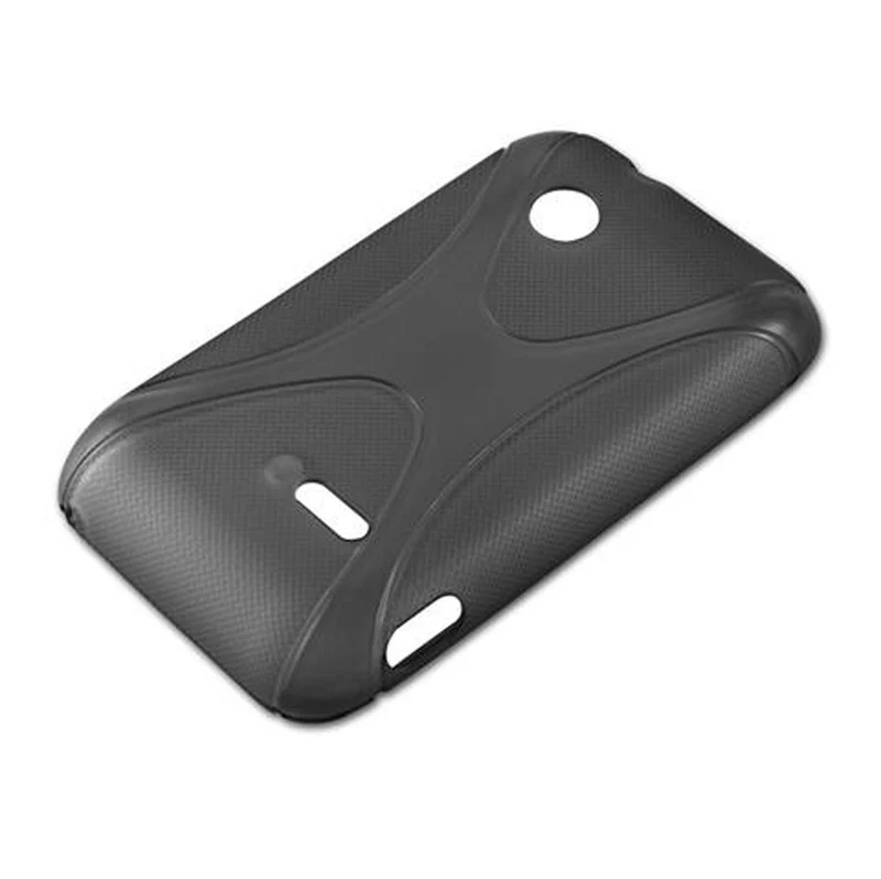 Cadorabo Hülle kompatibel mit Sony Xperia TIPO Schutzhülle aus flexiblem TPU Silikon
