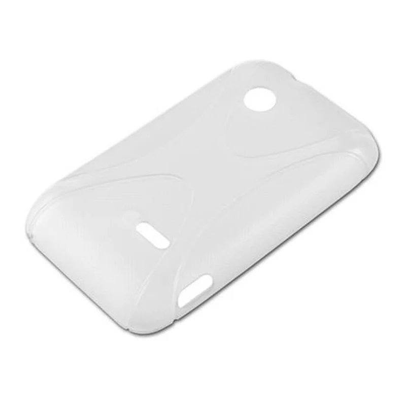 Cadorabo Hülle kompatibel mit Sony Xperia TIPO Schutzhülle aus flexiblem TPU Silikon