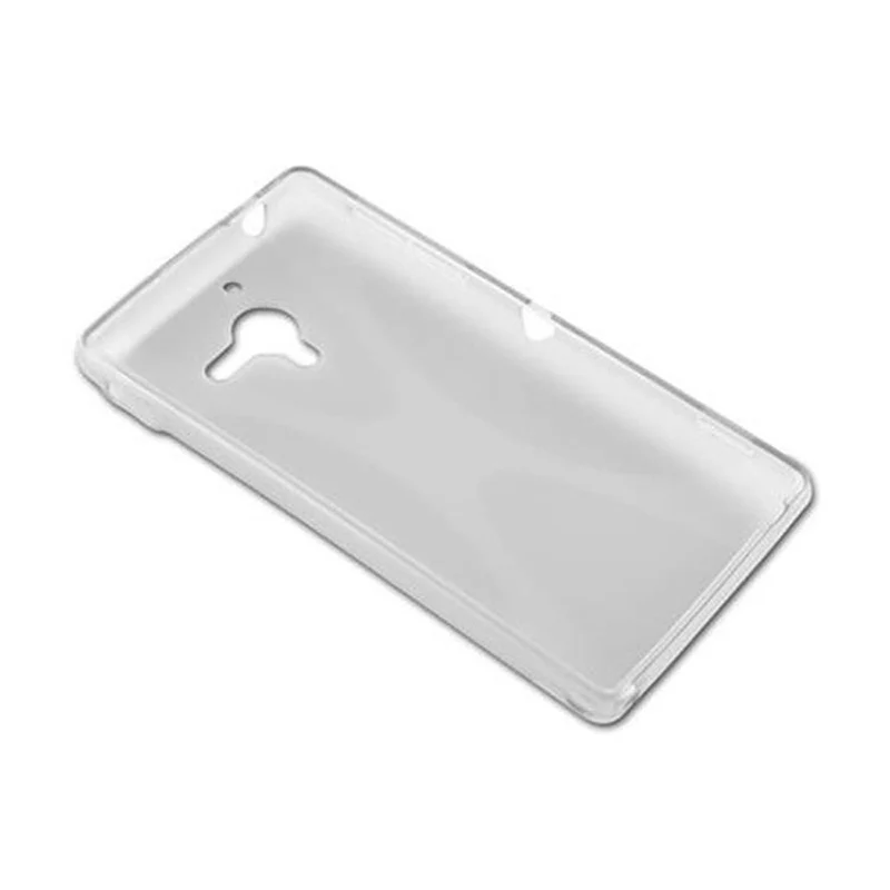 Cadorabo Hülle kompatibel mit Sony Xperia ZL Schutzhülle aus flexiblem TPU Silikon