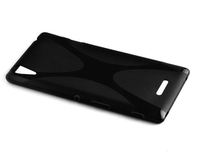 Cadorabo Hülle kompatibel mit Sony Xperia T3 Schutzhülle aus flexiblem TPU Silikon