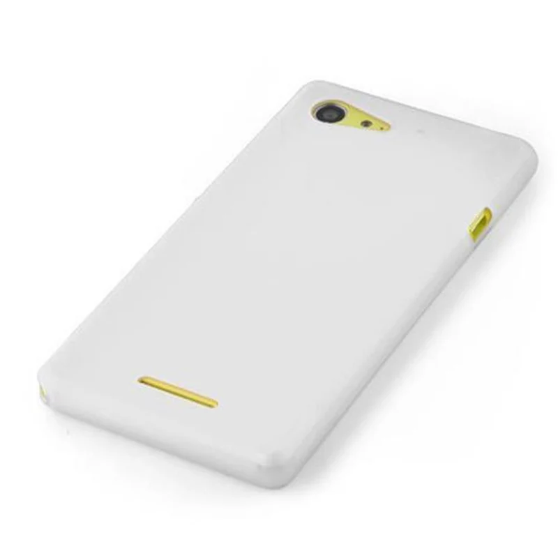 Cadorabo Hülle kompatibel mit Sony Xperia E3 Schutzhülle aus flexiblem TPU Silikon