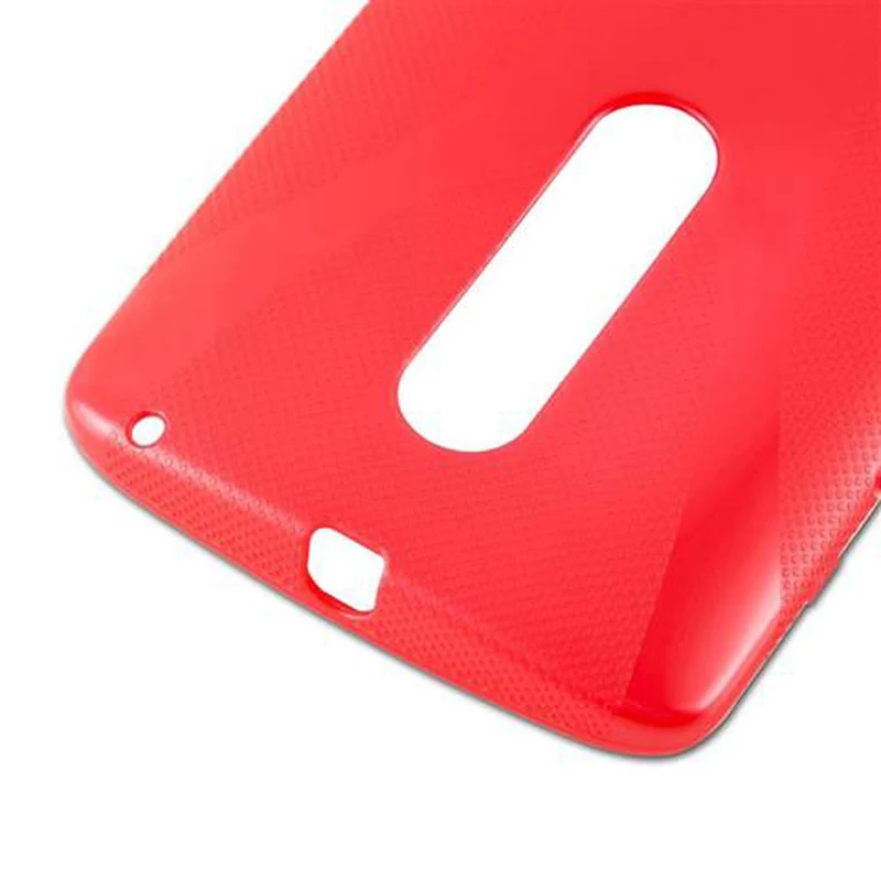 Cadorabo Hülle kompatibel mit Motorola MOTO X PLAY Schutzhülle aus flexiblem TPU Silikon