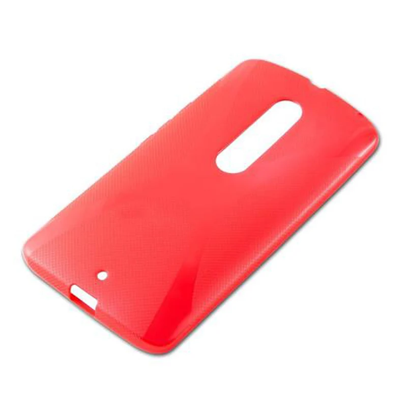 Cadorabo Hülle kompatibel mit Motorola MOTO X PLAY Schutzhülle aus flexiblem TPU Silikon