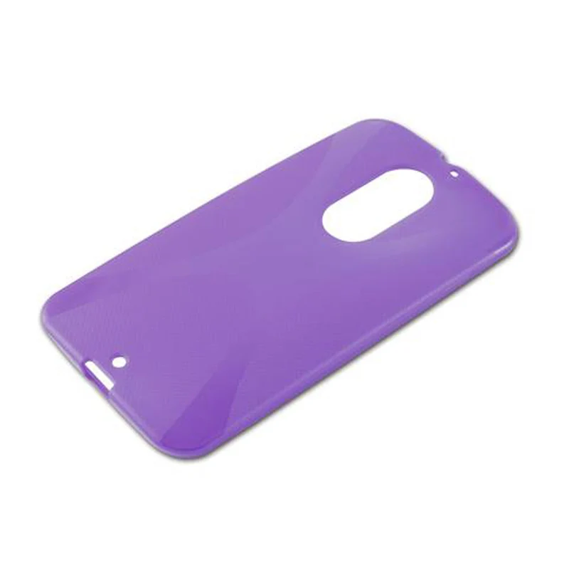 Cadorabo Hülle kompatibel mit Motorola MOTO X2 Schutzhülle aus flexiblem TPU Silikon