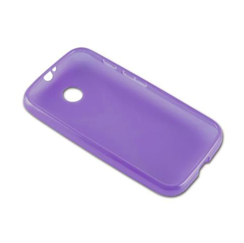 Cadorabo Hülle kompatibel mit Motorola MOTO E Schutzhülle aus flexiblem TPU Silikon