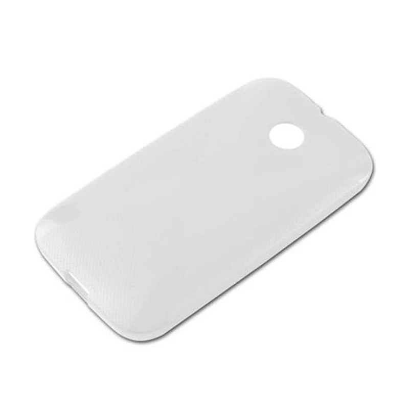Cadorabo Hülle kompatibel mit Motorola MOTO E Schutzhülle aus flexiblem TPU Silikon