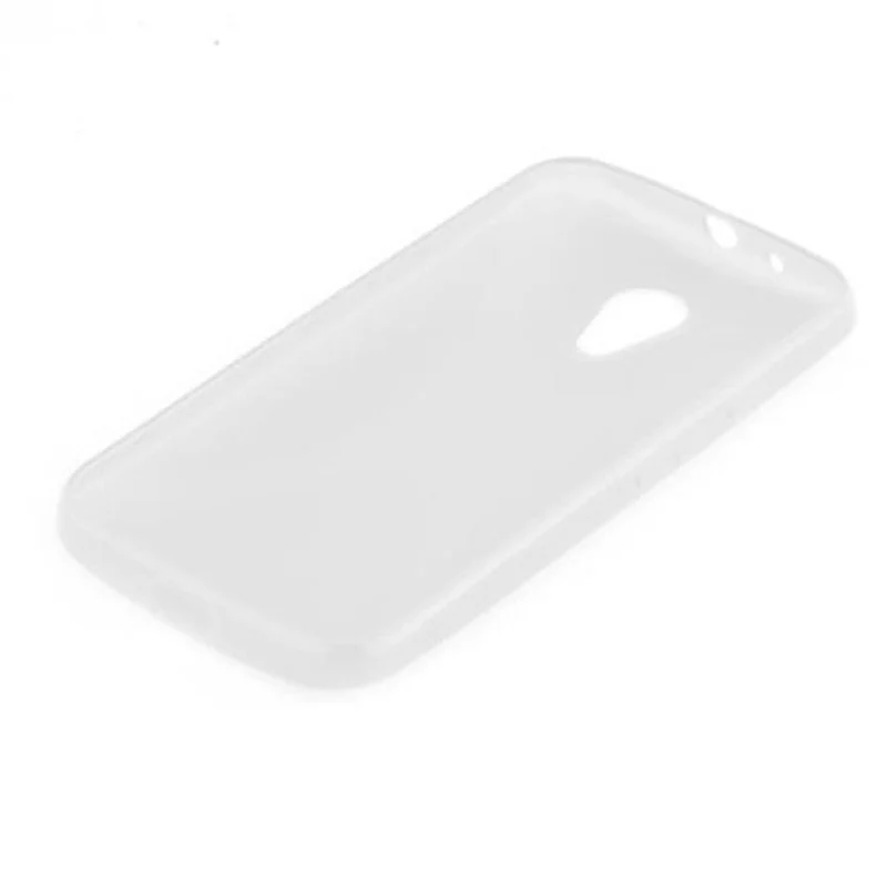 Cadorabo Hülle kompatibel mit Motorola MOTO G2 Schutzhülle aus flexiblem TPU Silikon