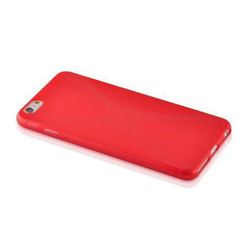 Cadorabo Hülle kompatibel mit Apple iPhone 6 PLUS / 6S PLUS Schutzhülle aus flexiblem TPU Silikon