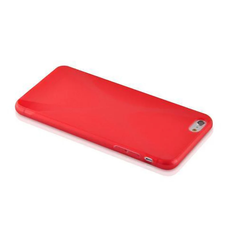 Cadorabo Hülle kompatibel mit Apple iPhone 6 PLUS / 6S PLUS Schutzhülle aus flexiblem TPU Silikon