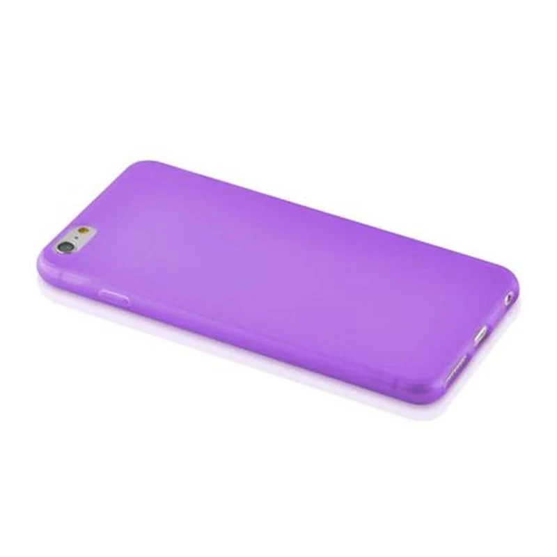 Cadorabo Hülle kompatibel mit Apple iPhone 6 PLUS / 6S PLUS Schutzhülle aus flexiblem TPU Silikon
