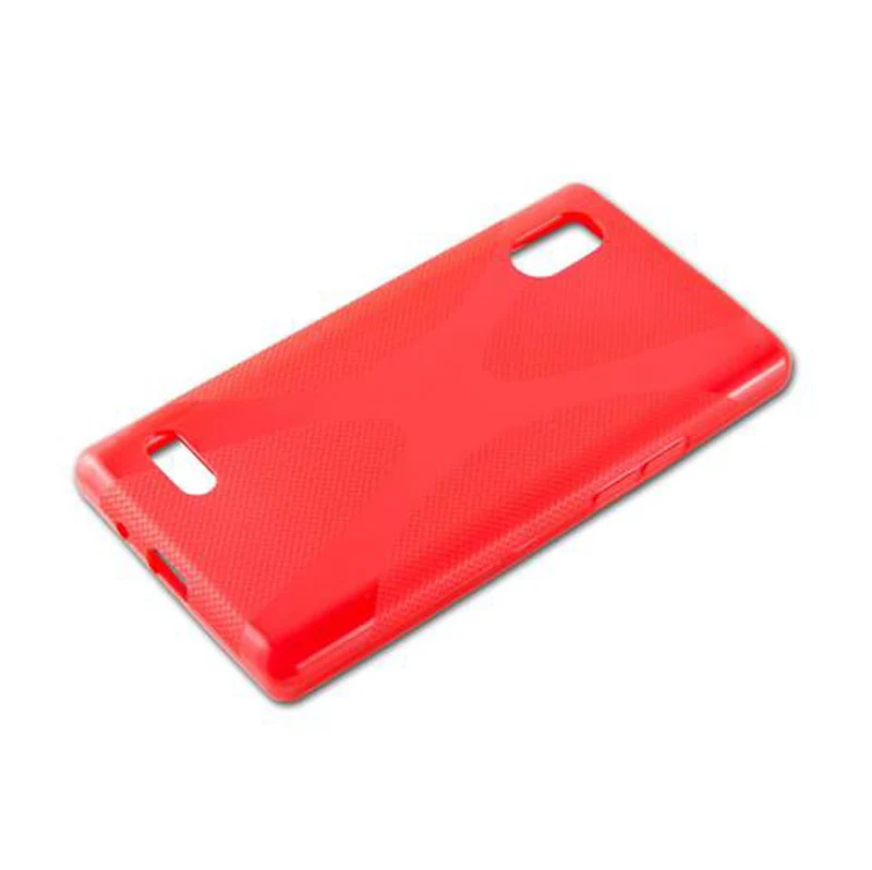 Cadorabo Hülle kompatibel mit LG L9 II Schutzhülle aus flexiblem TPU Silikon