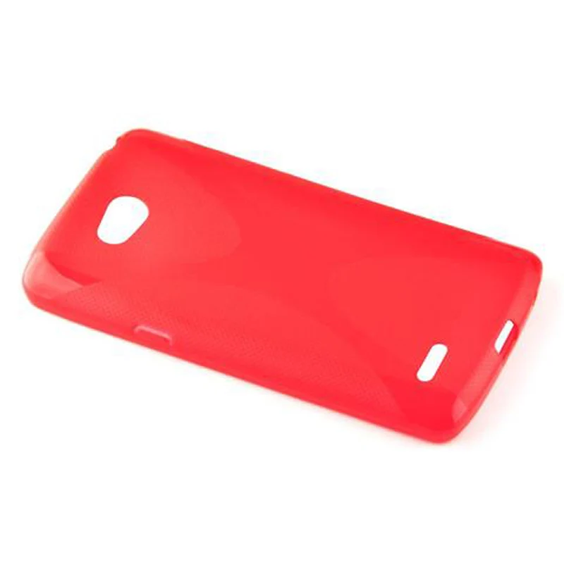 Cadorabo Hülle kompatibel mit LG L80 Schutzhülle aus flexiblem TPU Silikon