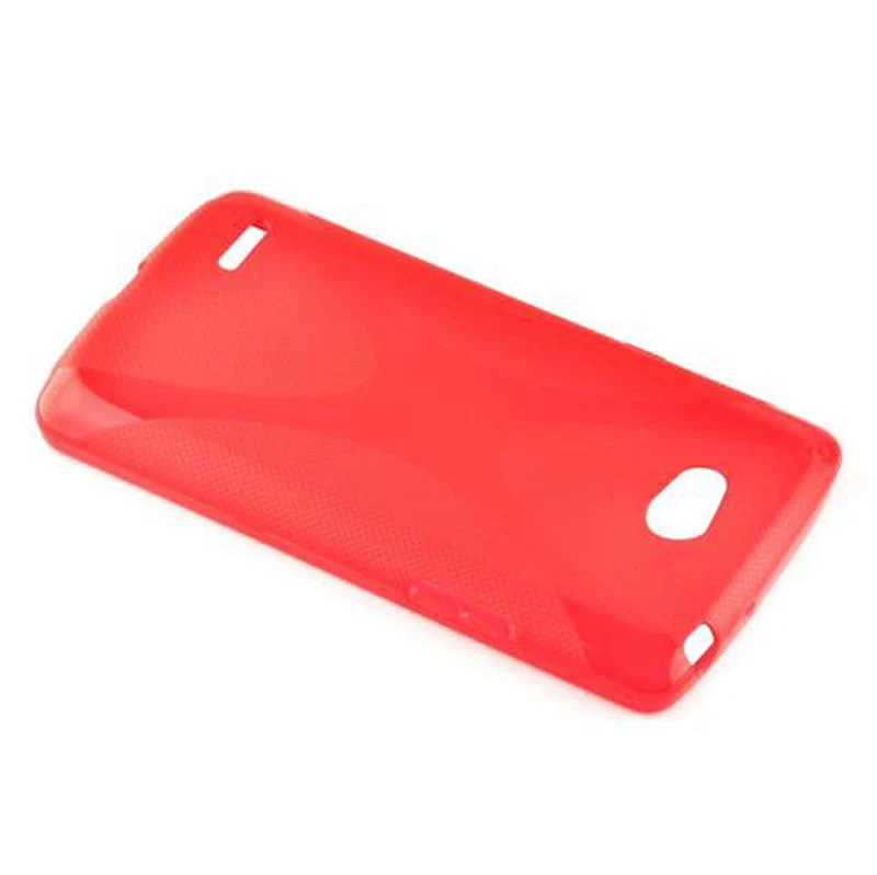 Cadorabo Hülle kompatibel mit LG L80 Schutzhülle aus flexiblem TPU Silikon