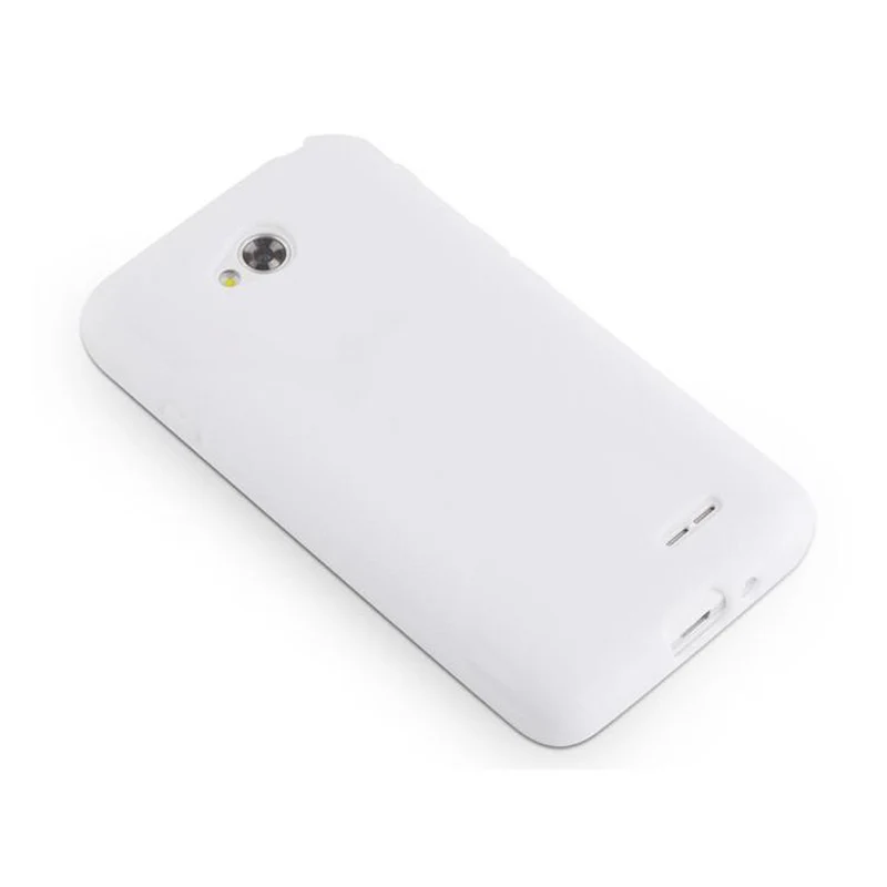 Cadorabo Hülle kompatibel mit LG L70 (1. SIM) Schutzhülle aus flexiblem TPU Silikon