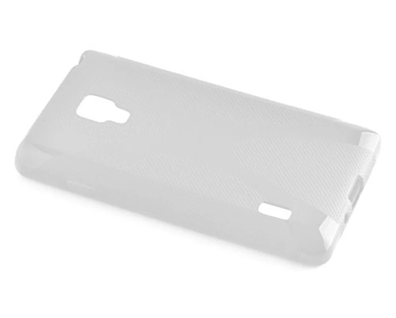 Cadorabo Hülle kompatibel mit LG OPTIMUS L7 II Schutzhülle aus flexiblem TPU Silikon