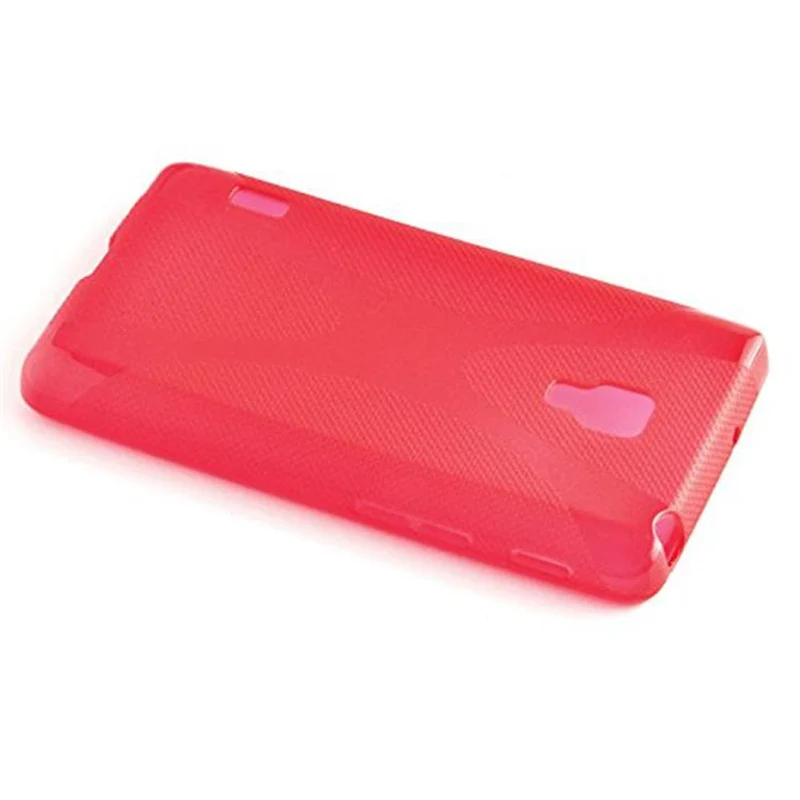 Cadorabo Hülle kompatibel mit LG OPTIMUS L7 II Schutzhülle aus flexiblem TPU Silikon