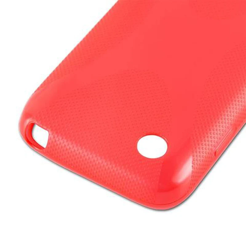 Cadorabo Hülle kompatibel mit LG L40 Schutzhülle aus flexiblem TPU Silikon