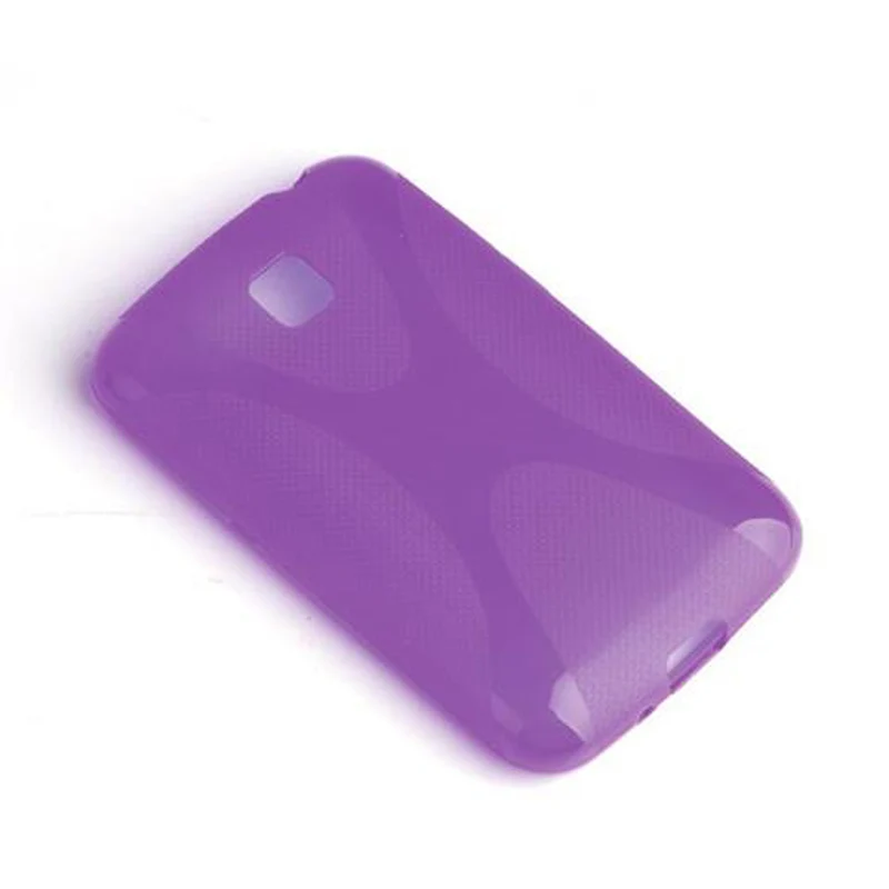 Cadorabo Hülle kompatibel mit LG L3 II (1. SIM) Schutzhülle aus flexiblem TPU Silikon