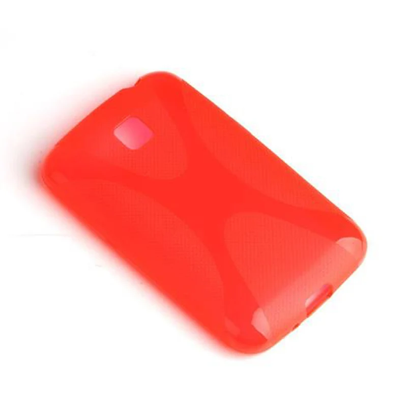Cadorabo Hülle kompatibel mit LG L3 II (1. SIM) Schutzhülle aus flexiblem TPU Silikon