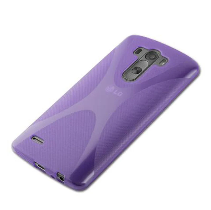 Cadorabo Hülle kompatibel mit LG G3 STYLUS Schutzhülle aus flexiblem TPU Silikon