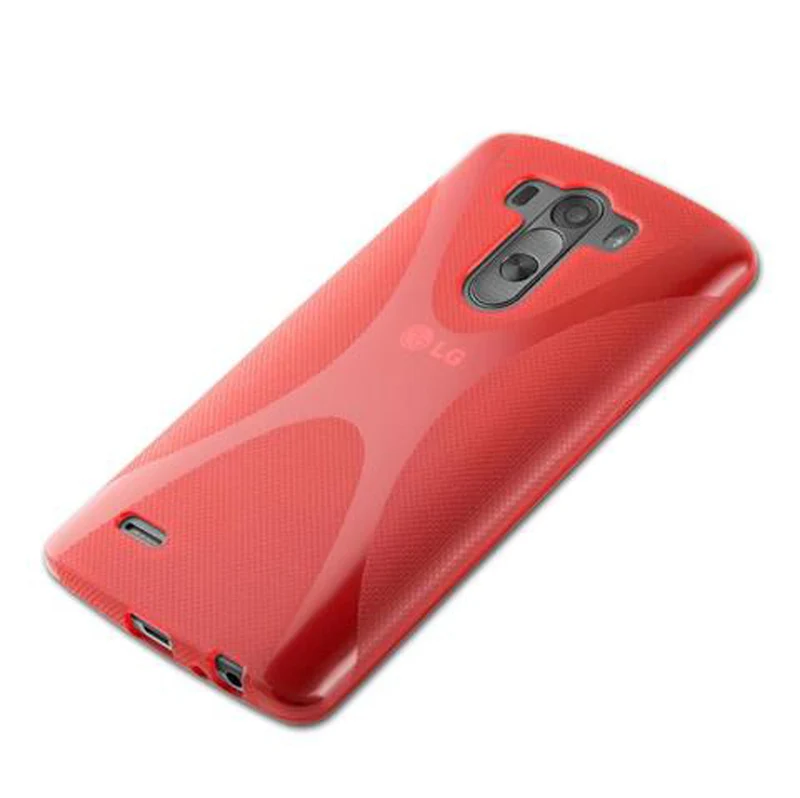 Cadorabo Hülle kompatibel mit LG G3 STYLUS Schutzhülle aus flexiblem TPU Silikon