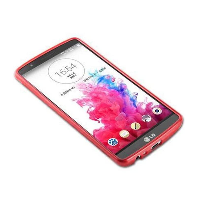 Cadorabo Hülle kompatibel mit LG G3 STYLUS Schutzhülle aus flexiblem TPU Silikon