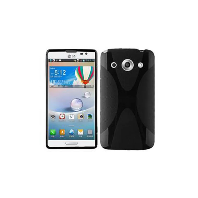 Cadorabo Hülle kompatibel mit LG OPTIMUS G PRO Schutzhülle aus flexiblem TPU Silikon