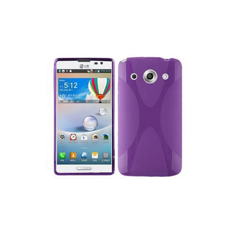 Cadorabo Hülle kompatibel mit LG OPTIMUS G PRO Schutzhülle aus flexiblem TPU Silikon
