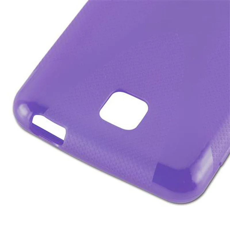 Cadorabo Hülle kompatibel mit LG OPTIMUS F5 / LUCID 2 Schutzhülle aus flexiblem TPU Silikon
